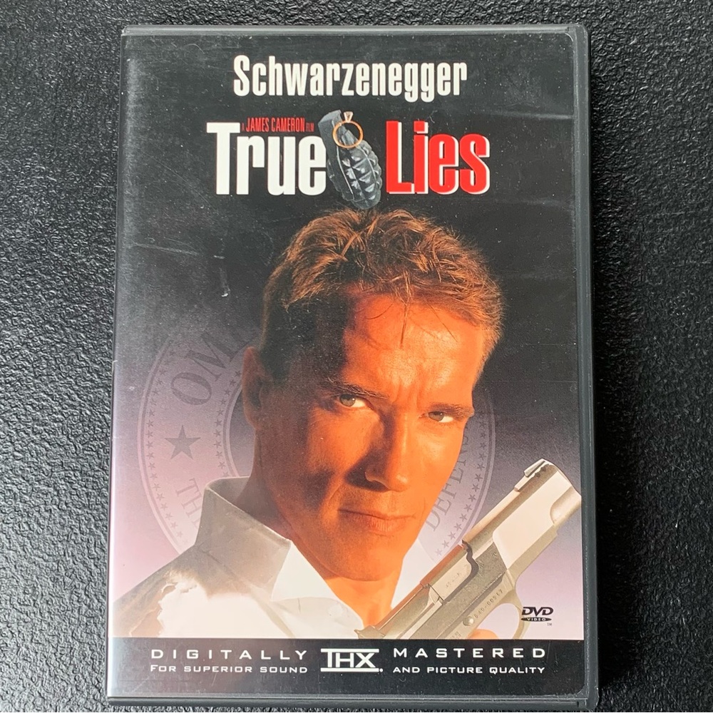 True Lies DVD.